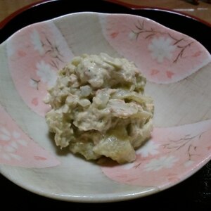 新感覚☆抹茶風味の和風ポテトサラダ